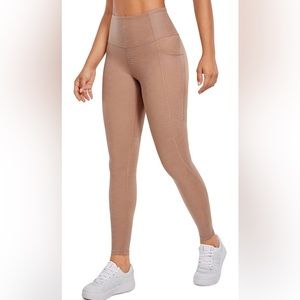 High Waisted Faux Leather Leggings- Size Small